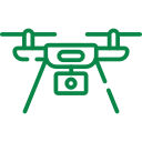 dron cobertura áerea completa